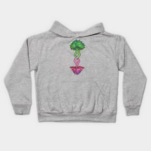 Fungi Tree Kids Hoodie